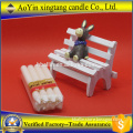 Cheap and good quality cyliner wax solid tear drop candles